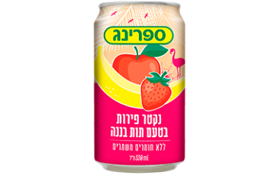 פחית תות בננה