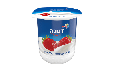 דנונה יוגורט תות