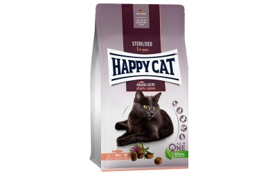  הפי קט סטרלייז סלמון 4 ק"ג לחתולים בוגרים Happy Cat