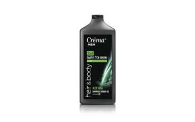crema men-שמפו וג׳ל רחצה