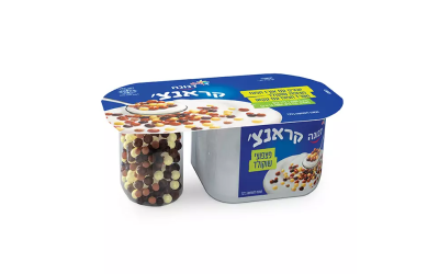דנונה-קראנץ׳ יוגורט עם פצפוצי שוקולד