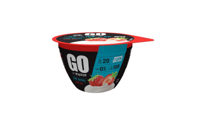 GO-מעדן חלבון בטעם תות