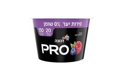 PRO-מעדן חלבון בטעם פירות יער