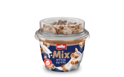muller-מעדן יוגורט עם גליליות קרם