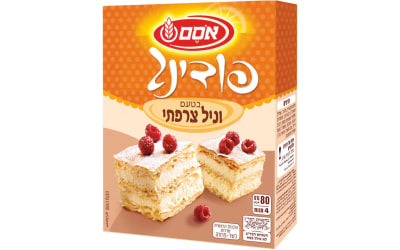 אסם-פודינג וניל צרפתי