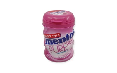 מנטוס-מסטיק בקופסא בטעם פירות