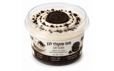 מוס שוקולד לבן ואוראו
