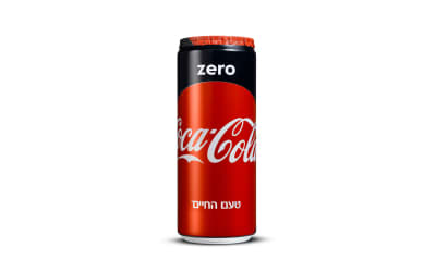 קוקה קולה זירו פחית
