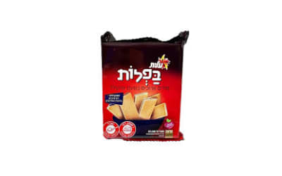 ופלים ארוכים בטעם שוקולד