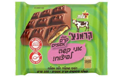 עלית קראנצ' במילוי קרם אגוזים
