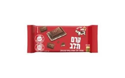 שוקולד פרה במילוי קרם חלב