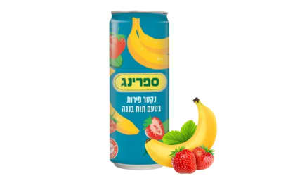 פחית תות בננה