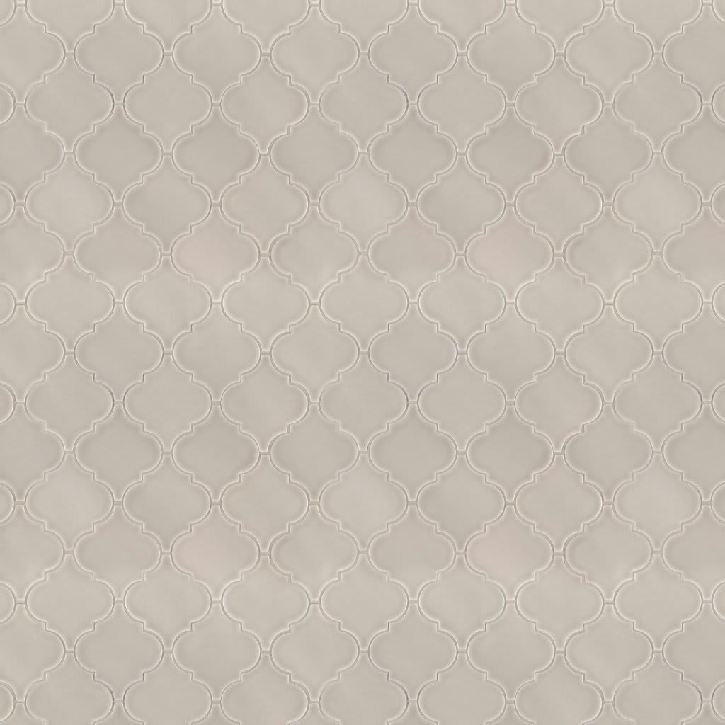 Portico Pearl Arabesque Tile carpet by MSI