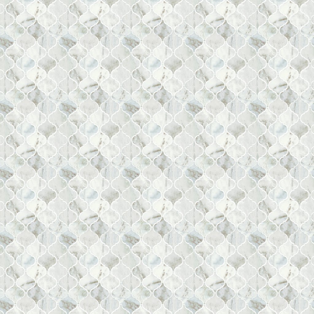 Mythique Marble - Majestic Matte, Arabesque, 3X3, Matte (MY16) carpet by American Olean