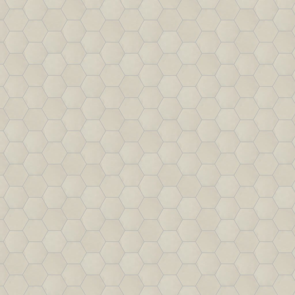 Playscapes - Linen, Hexagon, 4, Undulated, Glossy (PS72) carpet by American Olean