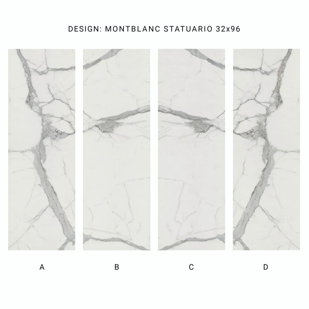 Montblanc Statuario - Slab carpet by MSI