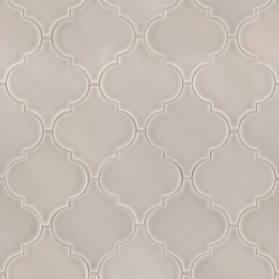 Portico Pearl Arabesque Tile carpet by MSI