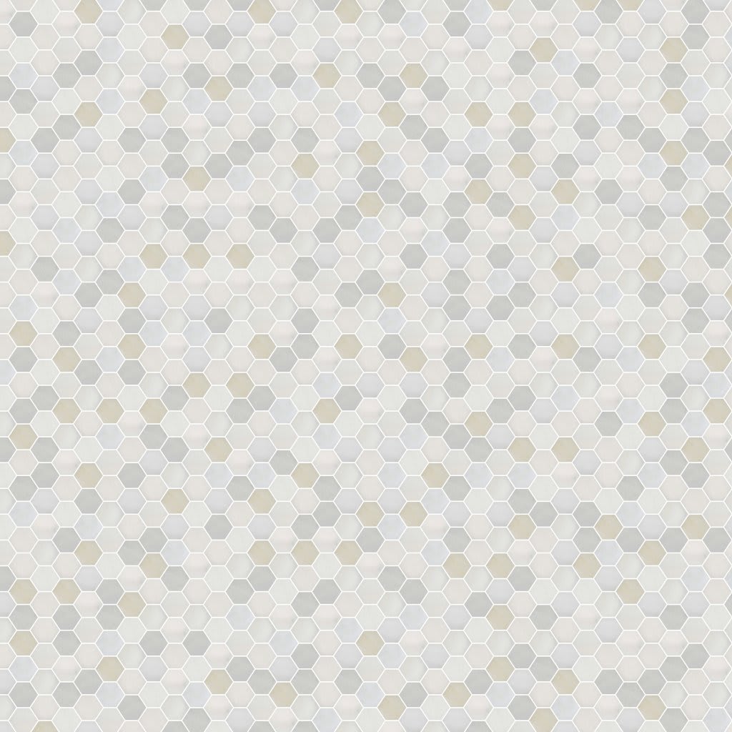 Greecian 2"Hexagon Polished carpet by MSI