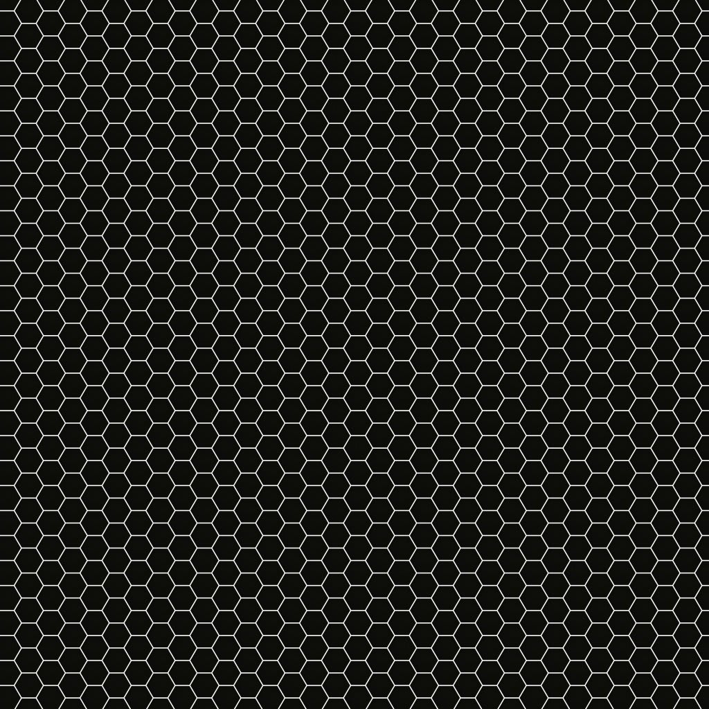 Black Matte 2” Hexagon Mosaic Tile carpet by MSI
