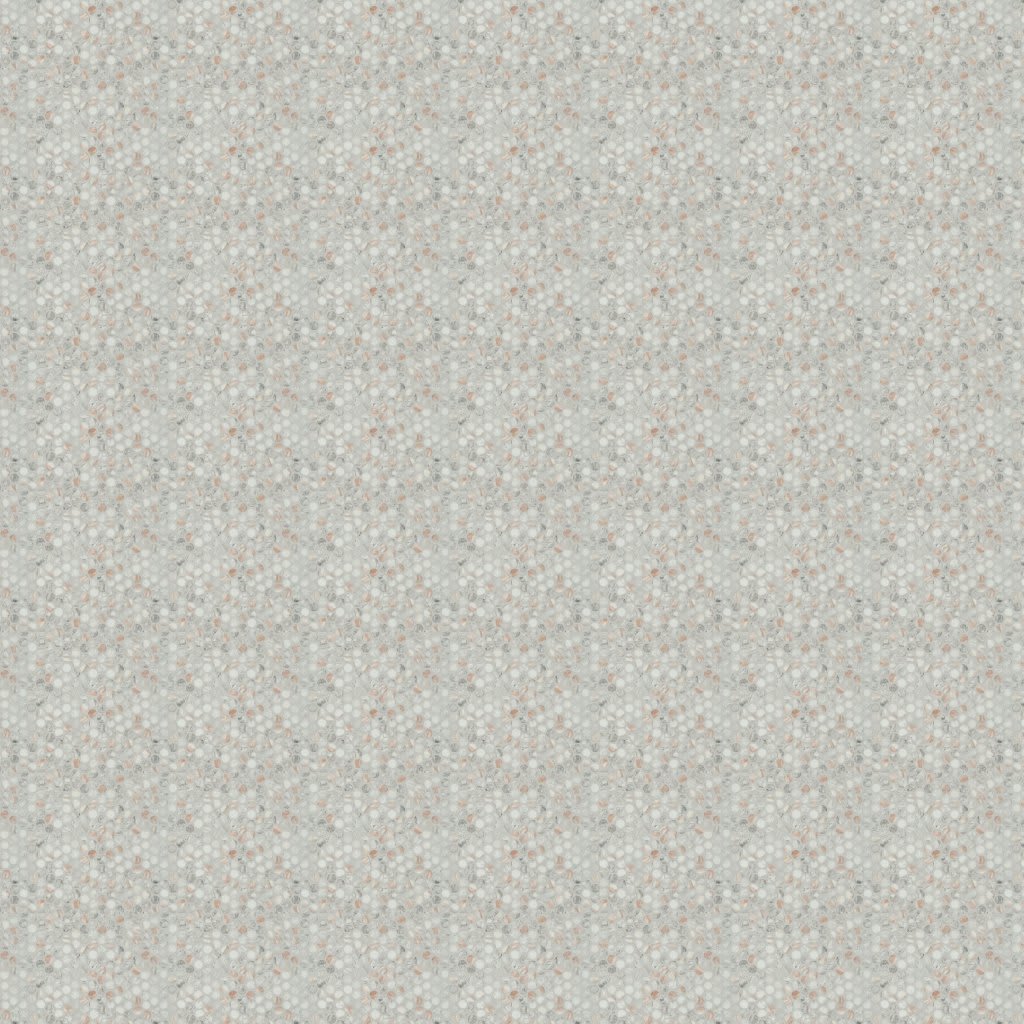 Briar Rosa Penny Round Tile carpet by MSI