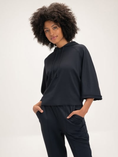 Blusão Jacquard Street Noir Black