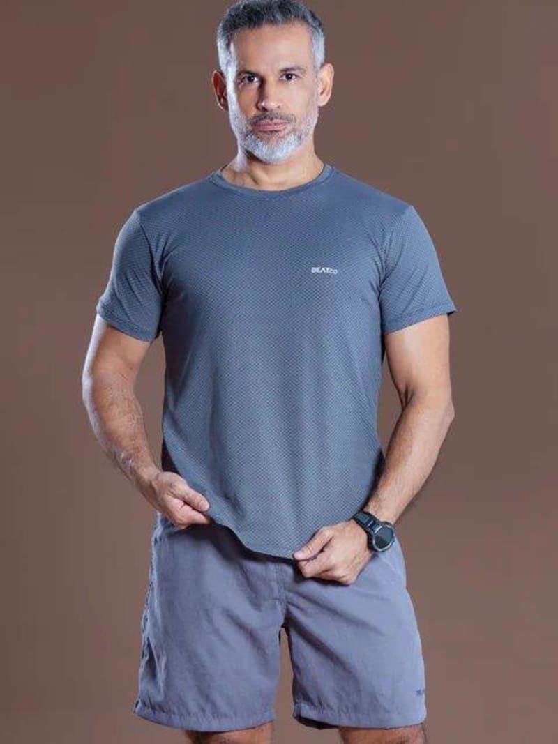Camisa Masculina Air Cinza 1