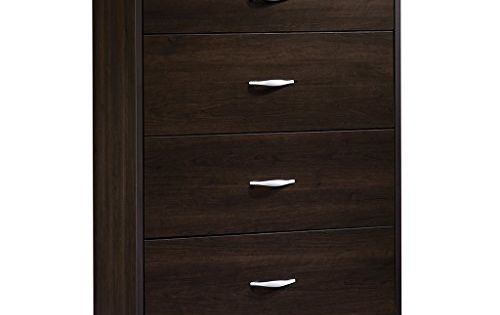 Sauder Beginnings 4 Drawer Chest Cinnamon Cherry