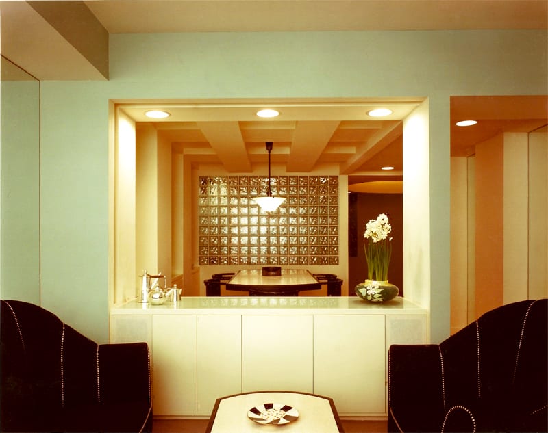 Opening up partition walls increases the light flow from one room to the other