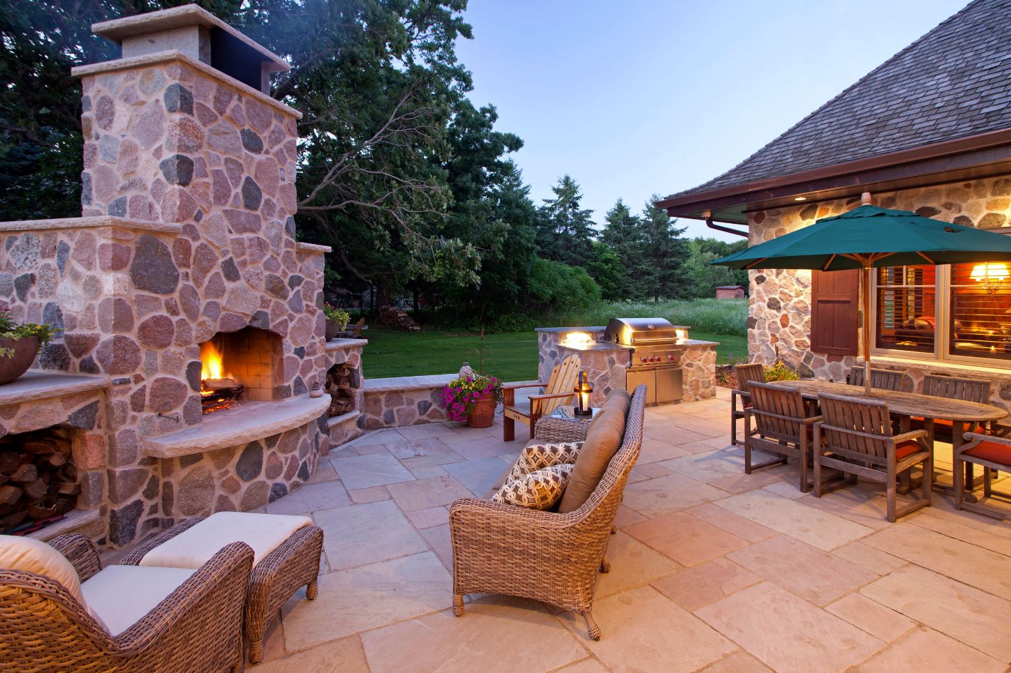 Stone Patio