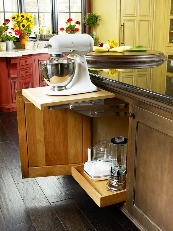 Kitchenaid storage hack