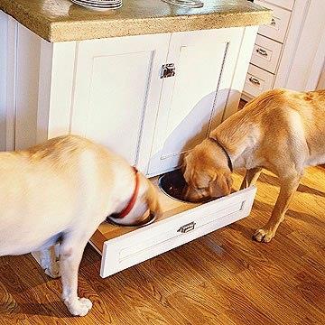 Food Tray inserts in bottom drawer