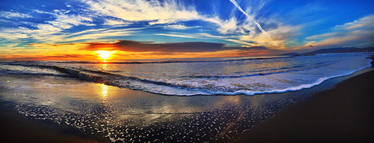 beach sunset