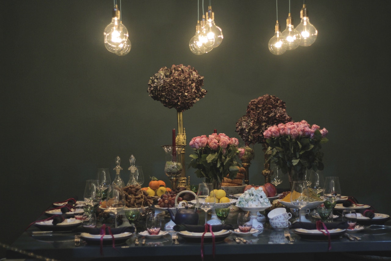 Dining Room - Lighting, Light Settings