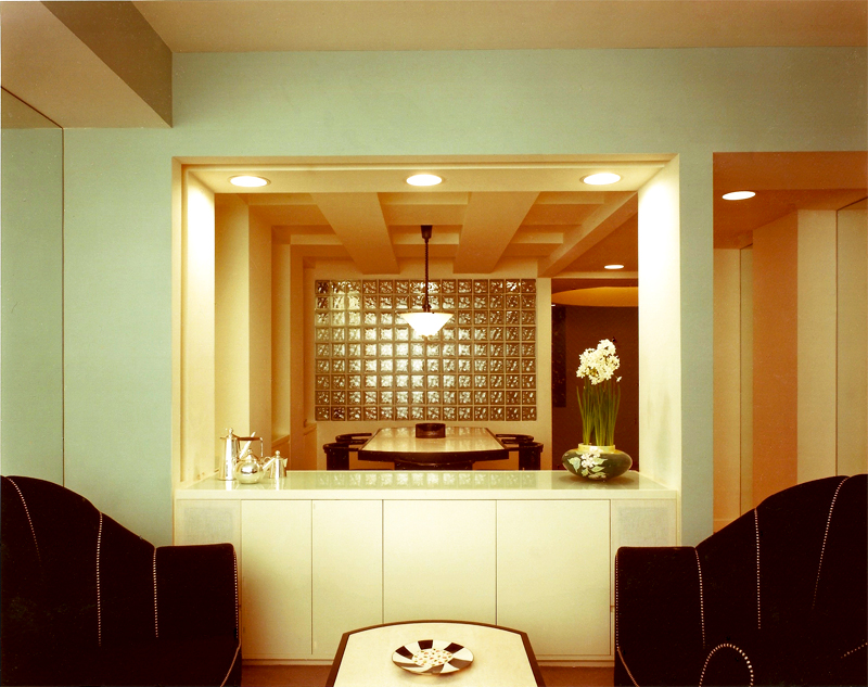 Opening up partition walls increases the light flow from one room to the other