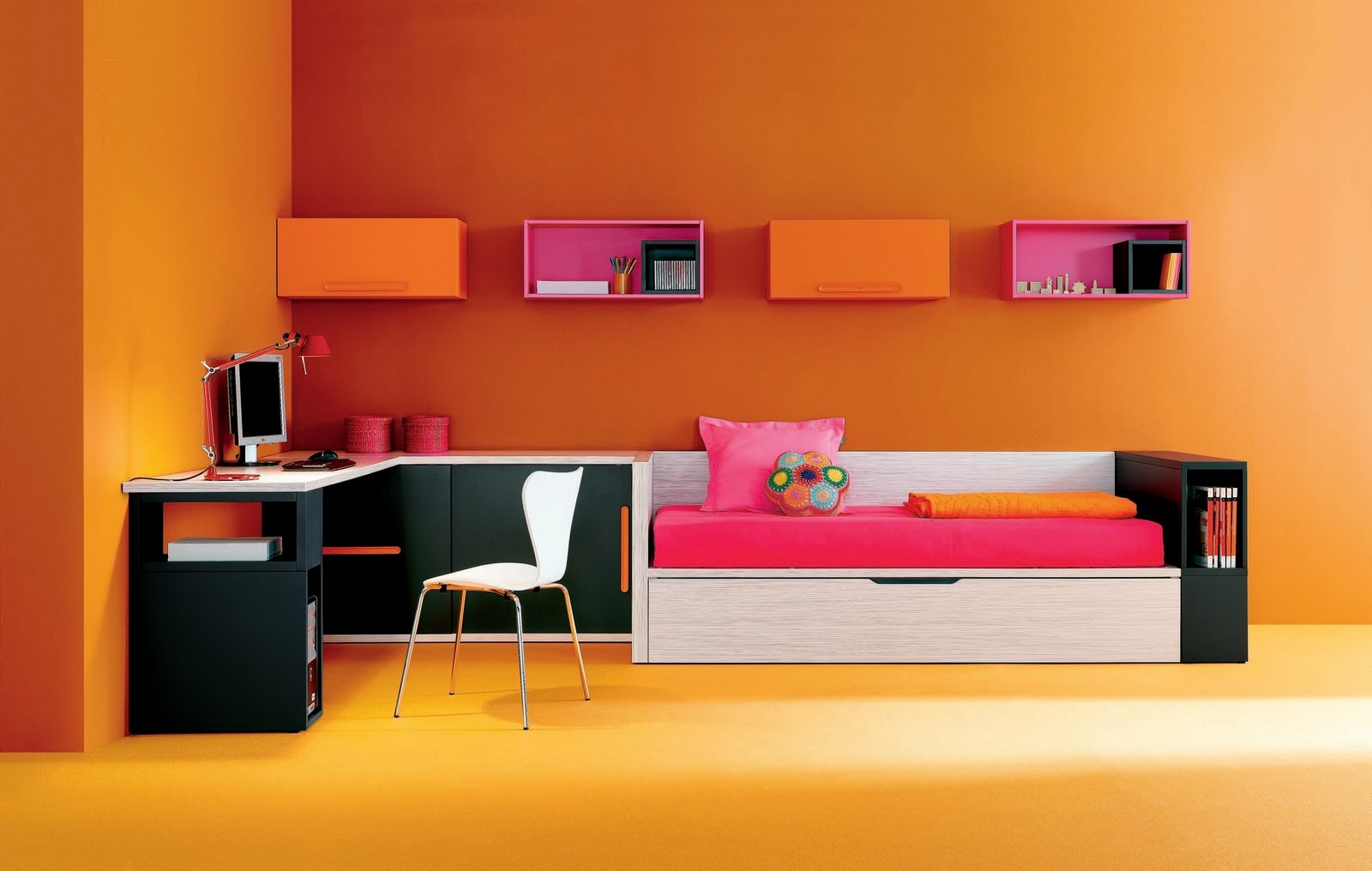 Modern Style Teenager Room Design 2019 Color Trend