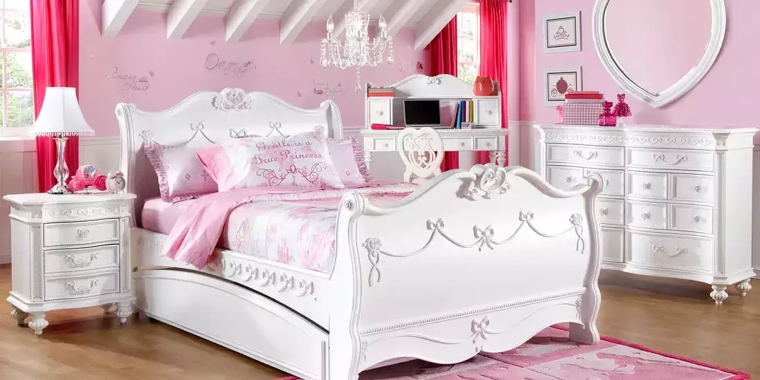 rooms to go girl beds