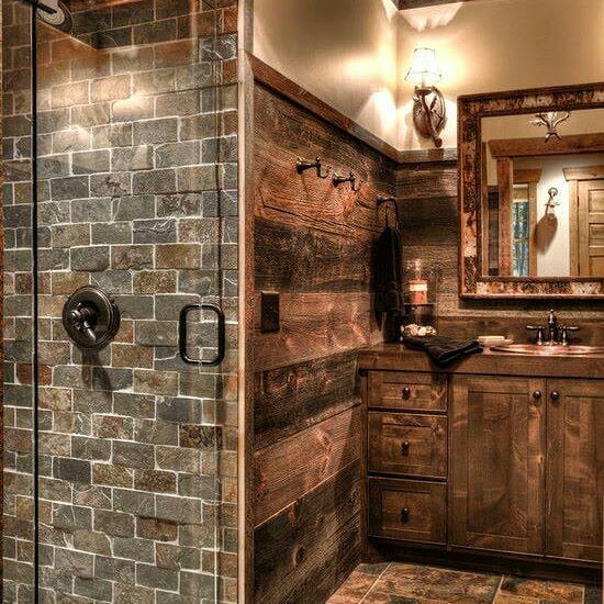 Rustic Bathroom Idea