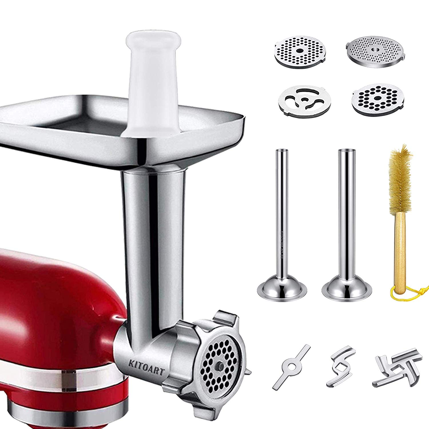 The KITOART Food Meat Grinder Attachment was designed and manufactured by a professional team, perfectly attached to ALL Kitchenaid stand mixers, easily handle various tasks, expediently create ideal dinning at home.
KitchenAid KitchenAid Mixer KitchenAid Artisan Artisan Tilt-Head Stand Mixer KitchenAid Accessories pasta kitchenaid attachment kitchenaid blender kitchenaid mixer on sale KitchenAid Mixer Review 2019 KitchenAid® Stand Mixer Warranty for the 50 United States