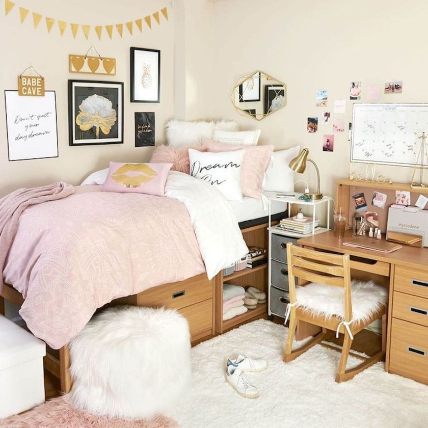 teenage girl bedroom storage ideas