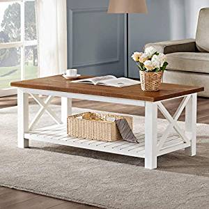 Farmhouse Coffee Table 47 Inch