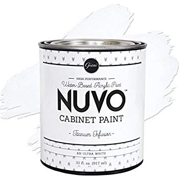 kitchen cabinet refinishing
Nuvo Titanium Infusion 1 Day Cabinet Makeover Kit
by Nuvo Get great looking kitchen cabinetry
Nuvo Titanium Infusion Paint Kit
Don't just live with your outdated kitchen cabinets, LOVE them! Nuvo is a DIY one-day cabinet makeover process that does not require any cabinet removal or priming! Get professional-looking results with just a roller and brush!
Each kit covers approximately 100 square feet (40 linear feet), the typical kitchen size.