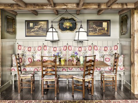 fall decorating ideas dining room upholstery
