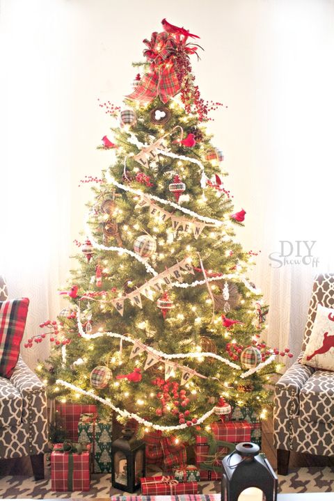 NC State Bird as Christmas Tree Topper
Get the tutorial at DIY Showoff.