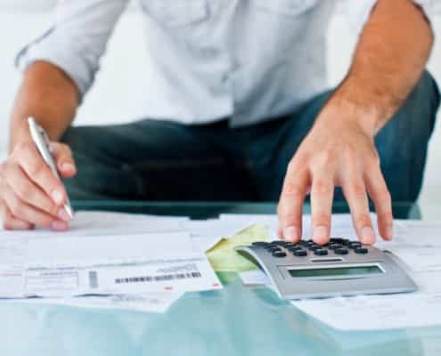 Make notes and recalculate each time the budget changes