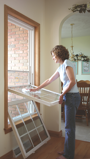 cleaning the eyes (windows) can help your qi