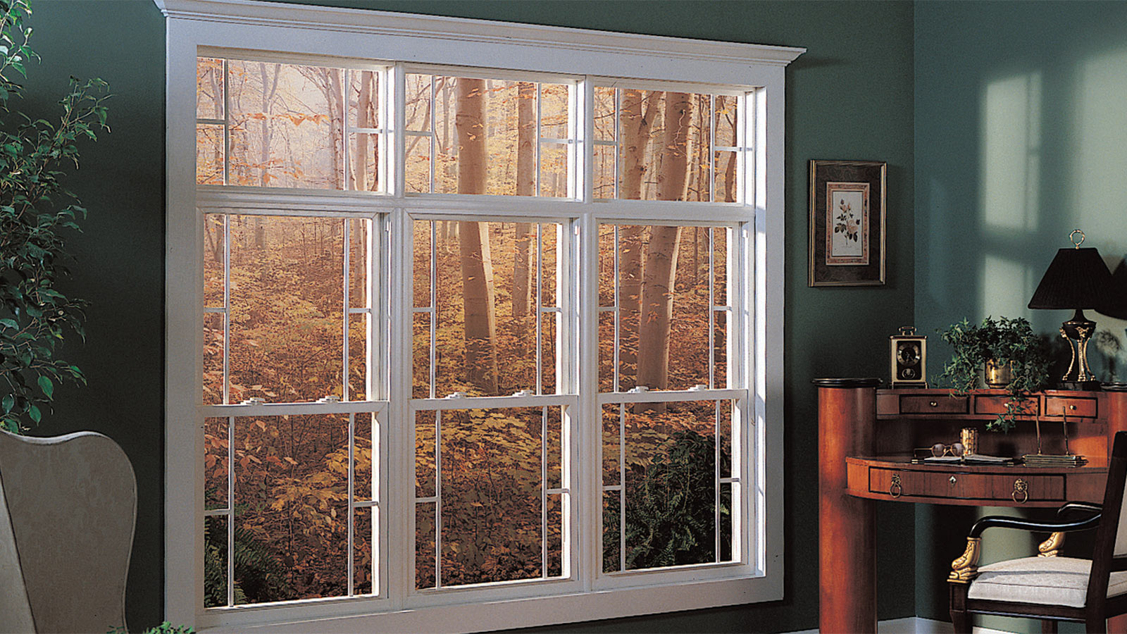 Single hung windows are easier on the budget because the top sash does not move.