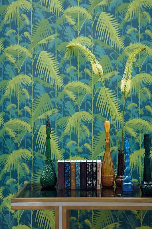 Botanical wallpaper decor