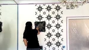 Applying stencil