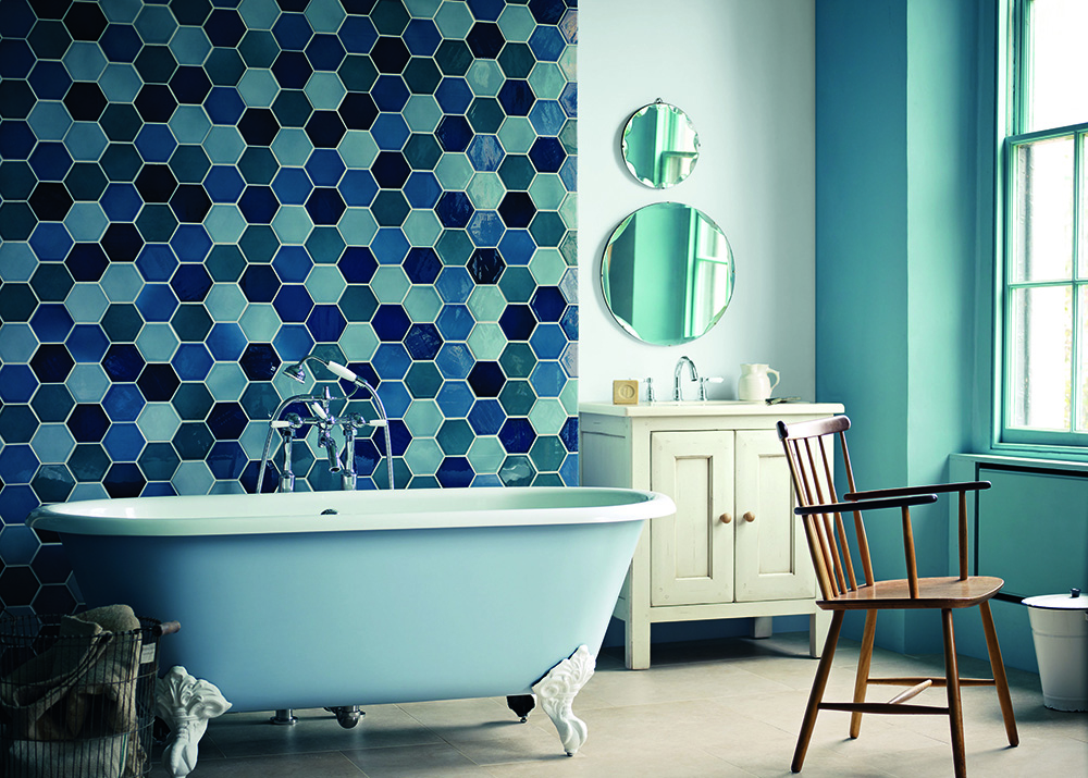 Aquamarine Dream Bathroom Design Ideas