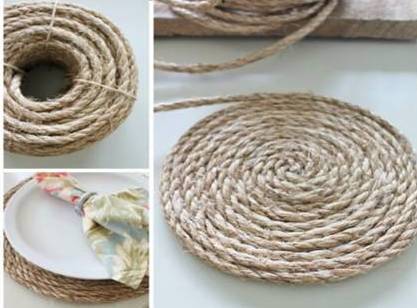 Hemp Farmhouse Kitchen Décor